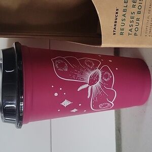 Starbucks 2018 Spooky Halloween Moth Reusable Hot Cup Brand New 16 Oz